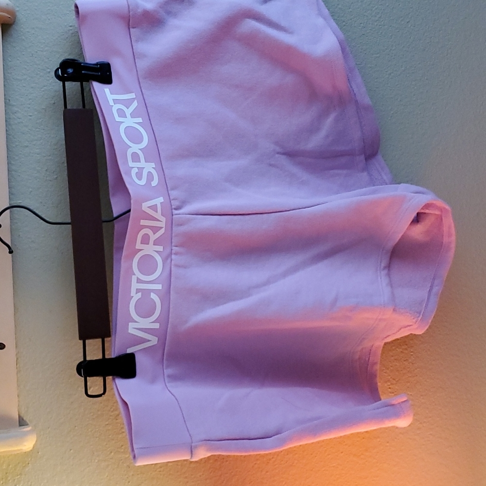 Victoria's Secret Sport Shorts Size XL lavendar color